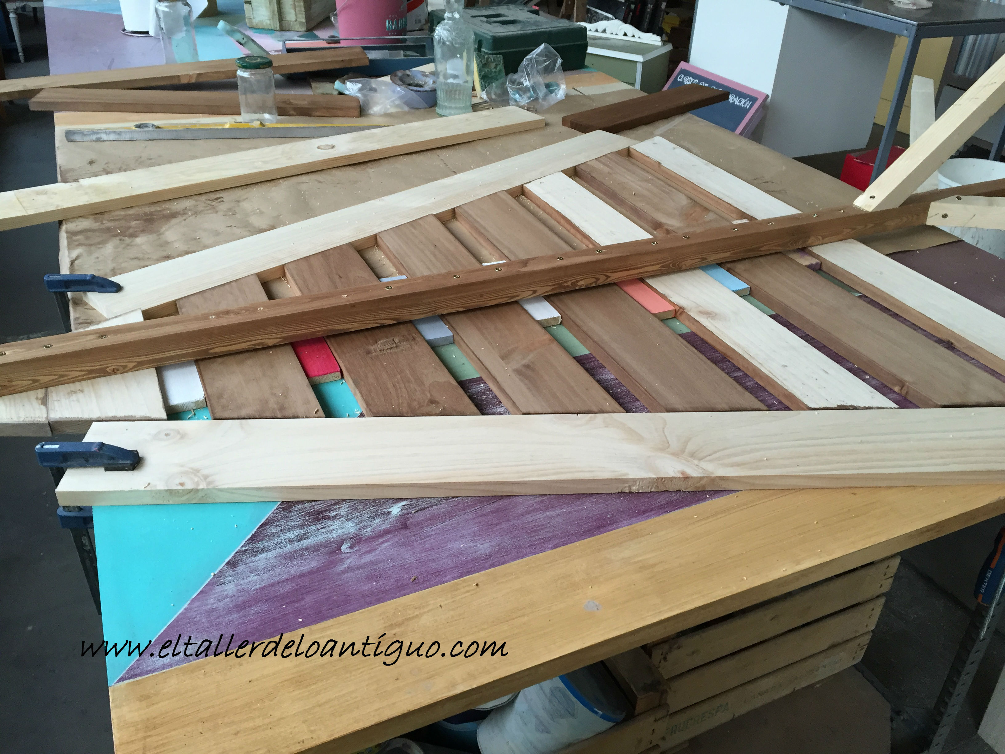 c&oacute;mo hacer un &aacute;rbol de Navidad en madera